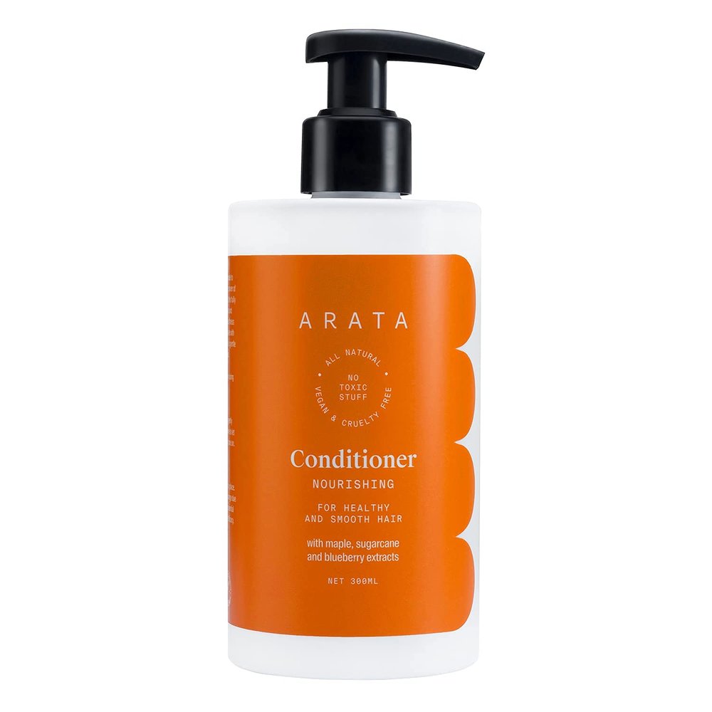 A.. ra.. t..a Paraben & Silicon Free Hair Conditioner -300 Ml | With Maple, Sugarcane & Blueberry Extracts | Vegan & Cruelty-Free for Healthy & Smooth Hair | For Women & Men