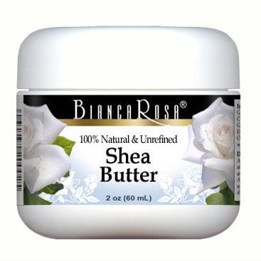 Bianca Rosa Shea Butter - 100% Natural and Unrefined (2 oz, ZIN: 429000) - 2 Pack