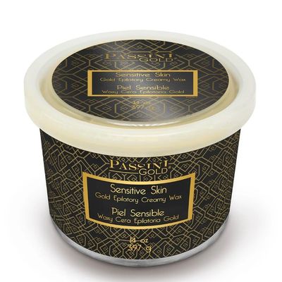 Passini Gold Hair Removal Wax Products Depilatory Wax Delicate Skin 14oz