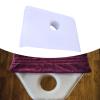 ChuYiElegance Massage Table Cover for SPA with Face Opening, Washable Towel, White view 2
