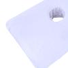 ChuYiElegance Massage Table Cover for SPA with Face Opening, Washable Towel, White view 4