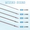 50Pcs Piercing Needles 12G 14G 16G 18G 20G Surgical Steel Hollow Needles for Ear Nose Lip Tongue Belly Nipple Cartilage Piercings Disposable Body Piercing Needles Tool view 2