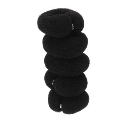 Beatifufu 5pcs Small Hair Bun Maker Diy Bun Tool for Short and Thin Hair for Ballet and Dance Styles Easy to Use Donut Shaper for Girls and Women
