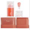Kaja Juicy Glass Lip Plumping Oil 03 Apricot Allure + Dewy Bar - Creamy Multi-Stick Blusher & Lip Balm 05 Cranberry Cooler,10g Bundle view 1