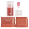 Kaja Juicy Glass Lip Plumping Oil 05 Plum Paloma + Dewy Bar - Creamy Multi-Stick Blusher & Lip Balm 05 Cranberry Cooler,10g Bundle view 1