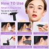 Professional Ear Piercing Gun, Reusable Ear Piercing Machine with Colorful Crystal Earrings Set for At Home Salon Earlobe Cartilage Helix Tragus Piercing Tool Kit view 4