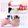 30 PCS Nail Scrubber Brush, Handle Grip Nail Brushes for Cleaning Fingernails Toenails, Finger Nail Brush Set for Cuticle Manicure Pedicure, Women Men Home Salon view 3