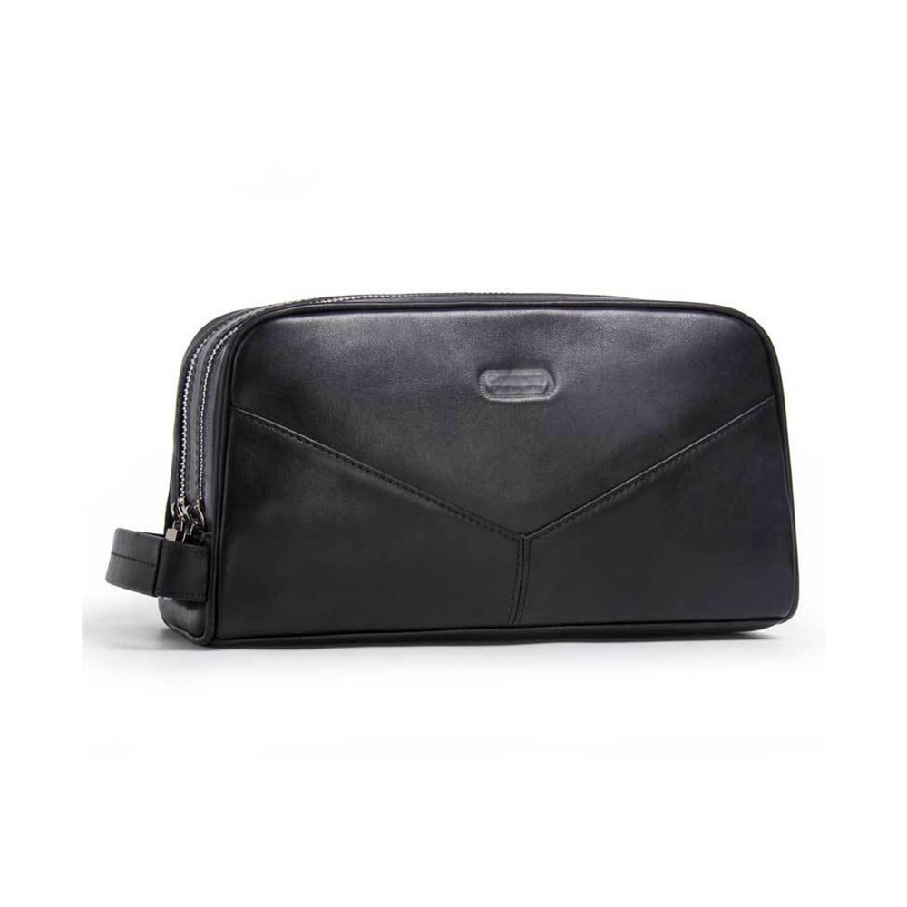 Leather Toiletry Bag, Leather Dopp Kit for Men, Leather Shaving Bag for Men, Toiletry Bag, Mens Travel Toiletry Bag, Hygiene & Grooming Kit Organizer(A)