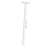 OKUMEYR 100pcs Single Head Wooden Handle Cotton Swabs Long Precision Makeup Cleaning Kit view 2