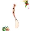 Healeved Zinc Alloy Eye Spoon Dark Remover Face Sculpting Tool under Eye Massager for Beauty Spa Care view 2