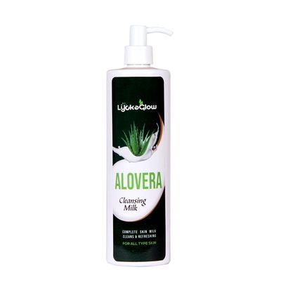 Aloever a Cleansing Milk For Daily Use - All Types Skin (475 ml)
