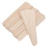 GLEAVI 100pcs Wax Sticks for Hair Removal and Crafts Non-sterile Wooden Spatulas for Waxing Popsicle Making and DIY Projects Safe for Boy Girl and Medical Use view 1