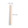 GLEAVI 100pcs Wax Sticks for Hair Removal and Crafts Non-sterile Wooden Spatulas for Waxing Popsicle Making and DIY Projects Safe for Boy Girl and Medical Use view 2