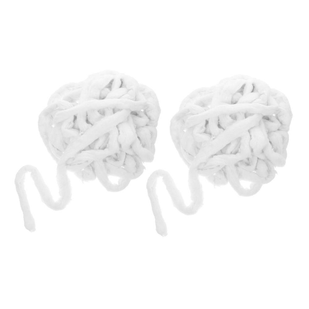 HAPINARY 2pack Hair Perm Cotton Strips Pure Cotton Roll Coils for Salon Use for Hairdressing Makeup Manicures Pedicures Versatile Comfortable Hair Coil Accessories