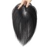 BENGAOTH-O Hair Topper, 10/12 Inch Straight Hair Toppers for Women Real Human Hair, 1314CM Natural Breathable Swiss Lace Base Clip in Brazilian Remy Hair Pieces ,for Women(Ash Blonde,30CM) view 4