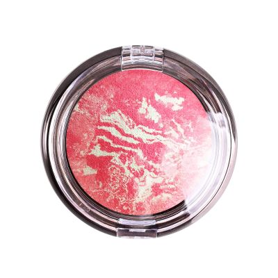 Baked Eyeshadow Cosmetic Plate, Highly Pigmented Colorful Powder Long Lasting Eye Shadow, B
