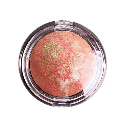Baked Eyeshadow Cosmetic Plate, Highly Pigmented Colorful Powder Long Lasting Eye Shadow, K