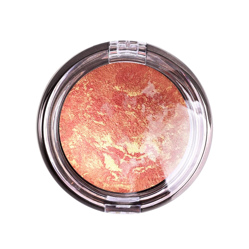 Baked Eyeshadow Cosmetic Plate, Highly Pigmented Colorful Powder Long Lasting Eye Shadow, E