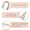 Aushamtai French Hair Pin Tortoise Shell French Hair Pins for Women Girls Buns U Shaped Hair Pins for Women Styling 4PCS Hair Fork for Thick Thin Hair Accessories view 2