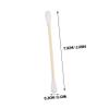 CIYODO 100 Pcs Double Tipped Cotton Swabs Wooden Handle for Ear Cleaning Makeup and Small Area Cleaning view 2