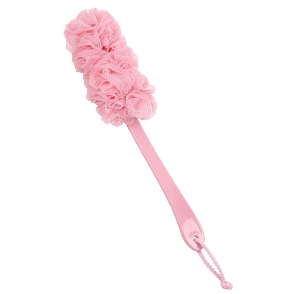 Back Exfoliator for Shower, Long Handle Exfoliating Bath Sponge Back Scrubber Shower Brush Shower Loofah Body Scrub Brush Shower Back Brush for Women and Men