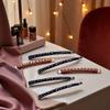 4Pcs Black Rhinestone Barrettes, Shiny Hair Pin Bobby Pins for Women, Crystal Diamond Bobby Pin, Hairpin, Sparkly Hair Decoration for Women Clip Bangs Metal Hair Clip Hair Pins,Hair Styling Pins view 2