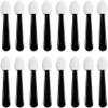 100 Pcs Small Eyeshadow Applicators Eye Shadow Sponge Applicator Sticks Makeup Applicators Eyeshadow Applicators, Eye Makeup Applicators Sponge Tip Make up Eyeshadow Brushes,Eyeshadow Brushes view 1