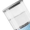 Electric Makeup Brush Cleaner Automatic Cosmetic Tool for Eyeshadow Lip Concealer Brushes Portable Blue view 3
