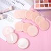 12 Pieces Round Velour Face Makeup Powder Pads, Powder Puffs, 2.36 Inch Setting Powder Puff, Soft Face Compact Powder Puffs, Powder Puff Pads with Ribbon, Puff Pads for Loose Powder, Setting Powder view 4
