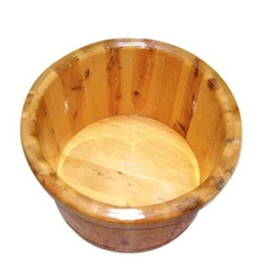 DRMEE Foot Soak Tub Wood Foot Care Pedicure Barrel Wooden Foot Basin Foot Spa Bucket Foot Barrels Foot Tub Soaking Foot,Toe Nails