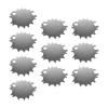 10pcs Easy Adjust Square Knob Square Adjuster Haircut Tools Hair Scissors Accessories For Stylists And Barbers view 1