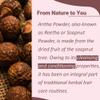Aritha/Reetha Powder by mi nature| Soapnut Sapindus Mukorossi For Silky Hairs | For Herbal Hair Care| Natural No Added Preservatives and Additives|Hair Conditioning adds Shine|100g (3.5 Oz) view 2