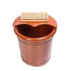DRMEE Foot Soak Tub Wooden Foot Soak Barrel Healthcare Foot Soaking Wooden Foot Washing Bucket Soaking Foot,Toe Nails view 1