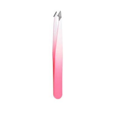 1PC Eyebrow Pliers Stainless Steel Eye Brow Tweezer Flat/Oblique Mouth Tip Slant Tip Point Women Makeup Tool(11)