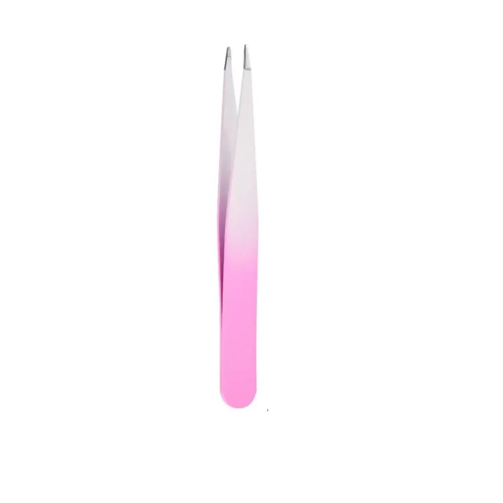1PC Eyebrow Pliers Stainless Steel Eye Brow Tweezer Flat/Oblique Mouth Tip Slant Tip Point Women Makeup Tool(08)