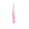 1PC Eyebrow Pliers Stainless Steel Eye Brow Tweezer Flat/Oblique Mouth Tip Slant Tip Point Women Makeup Tool(08) view 1
