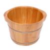 DRMEE Foot Soak Tub Wooden Barrel Foot Spa Oak Foot Bath Barrel Footbath Household Foot Bath Barrel Soaking Foot,Toe Nails(A) view 1