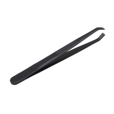 1PC Make Up Tools Eyebrow Tweezer Stainless Steel Slant Tip Eyes Tweezer Clip For Face Hair Removal(Black)