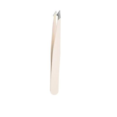 1PC Eyebrow Pliers Stainless Steel Eye Brow Tweezer Flat/Oblique Mouth Tip Slant Tip Point Women Makeup Tool(03)