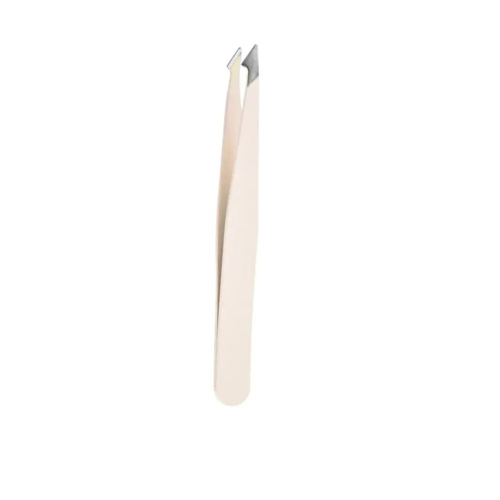 1PC Eyebrow Pliers Stainless Steel Eye Brow Tweezer Flat/Oblique Mouth Tip Slant Tip Point Women Makeup Tool(03)