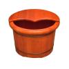 DRMEE Foot Soak Tub Wooden Barrel Foot Spa Foot Soak Bucket Wood Bucket for Pedicure Foot Bath Spa Tub Foot Basin Soaking Foot,Toe Nails view 1