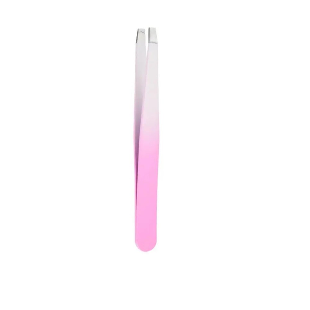 1PC Eyebrow Pliers Stainless Steel Eye Brow Tweezer Flat/Oblique Mouth Tip Slant Tip Point Women Makeup Tool(06)