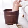 DRMEE Foot Soak Tub Wooden Foot Spa Bucket Large Foot Bath Basin Foot Tub Wooden Foot Soak Tub for Foot Soaking Soaking Foot,Toe Nails view 4