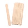JEWEDECO 100pcs Unhairing Tool Beauty Care Rod Tongue Spatula Tongue Depressor Cosmetic Scraper for Hair Removal view 1