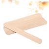JEWEDECO 100pcs Unhairing Tool Beauty Care Rod Tongue Spatula Tongue Depressor Cosmetic Scraper for Hair Removal view 2