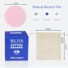 BILIYA Bamboo Fiber Makeup Remover Pads,Gentle for Sensitive Skin,30 Pack,Reusable,Eco-Friendly,Zero Waste, Quick Makeup Removal, Travel Essential view 2