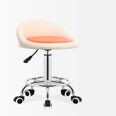 BSNANCA Round Rolling Stool Chair Rolling Stool Hydraulic with Wheels Height
