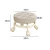 BSNANCA Rolling Stool Low to Ground Roller Seat with Universal Swivel Caster Wheels for Home Office or Fitness Sport or Garage Shop PU Leather High Density Cushion,B (F) (F) view 3