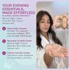 Fig.1 Evening Essentials Skincare Duo, Micellar Oil Cleanser & Retinol Night Cream, Gentle Makeup Remover Cleansing Oil & Anti Aging Night Cream, Deeply Cleanse & Visibly Reduce Wrinkles 2x30ml Minis view 2