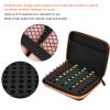 ANGGREK Essential Oils Storage Carrying Case, 63 Slots Portable Aromatherapy Essential Oil Storage Bag Case Box Organizer Containers for Essential Oil (Orange) view 2